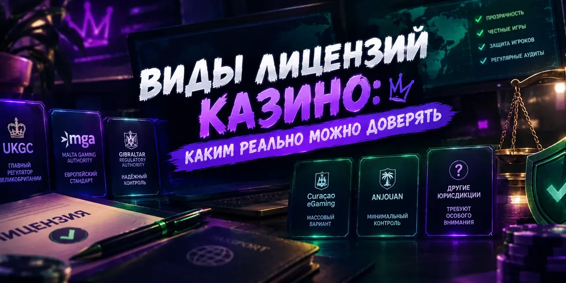 Сравнение регуляторов и лицензий онлайн-казино